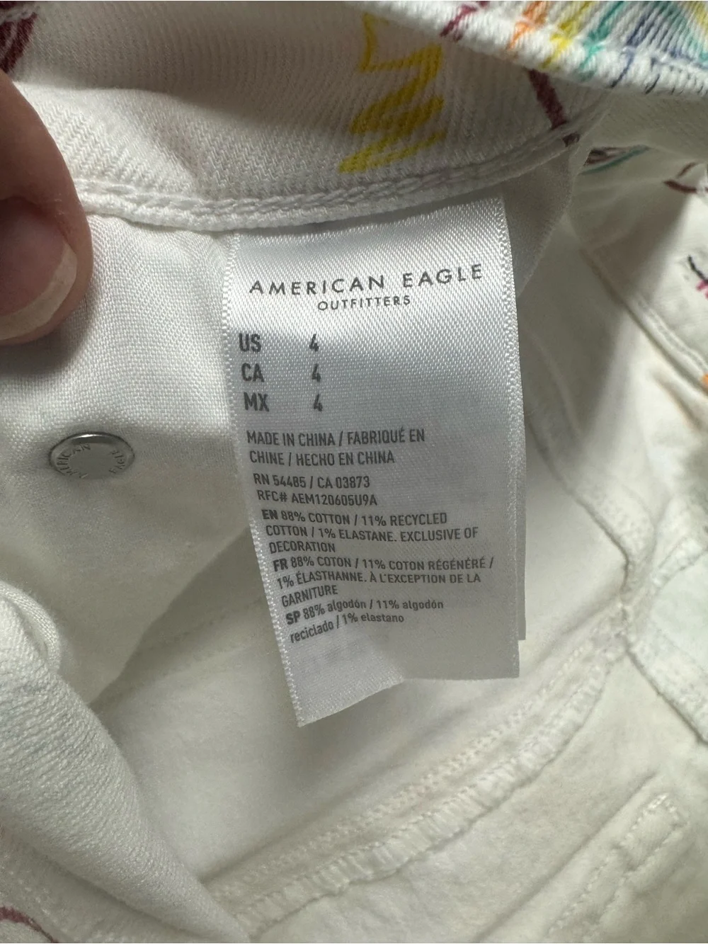 AE Stretch Low-Rise Baggy Bermuda Short RT $70 NWOT - Picture 8 of 10